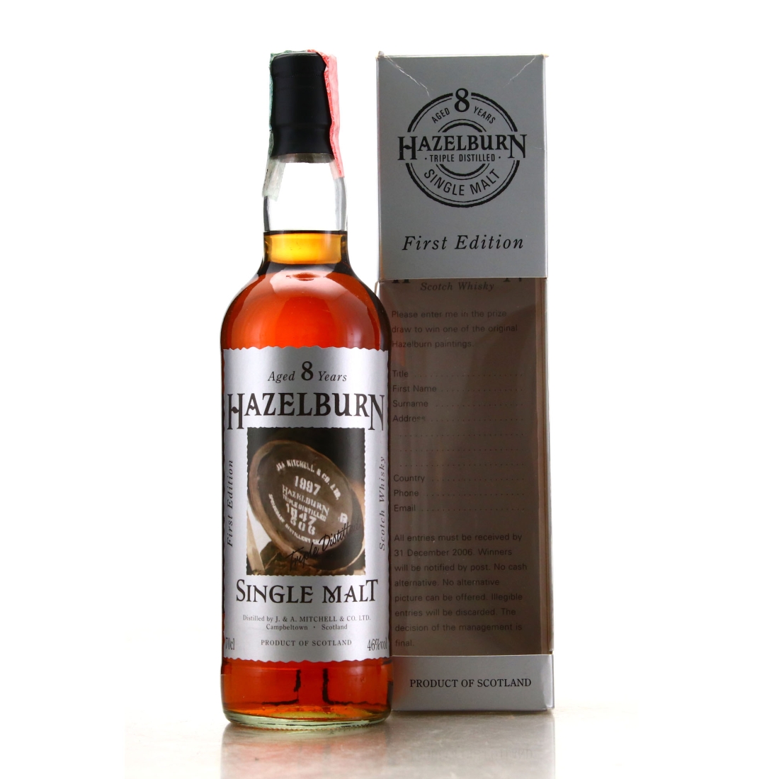 Hazelburn 8 Year Old First Edition 'The Casks'
