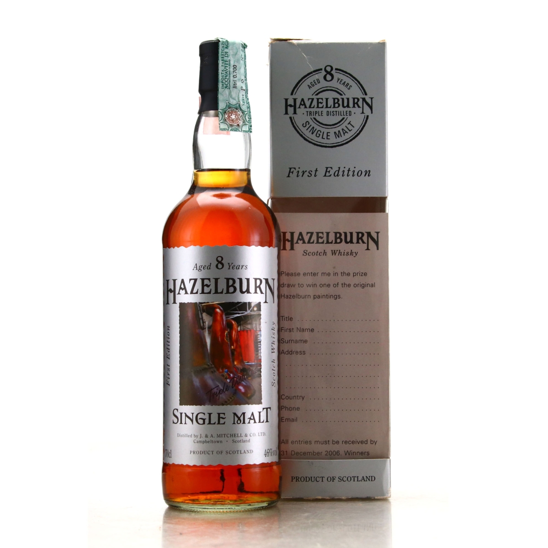 Hazelburn 8 Year Old First Edition 'The Stills'