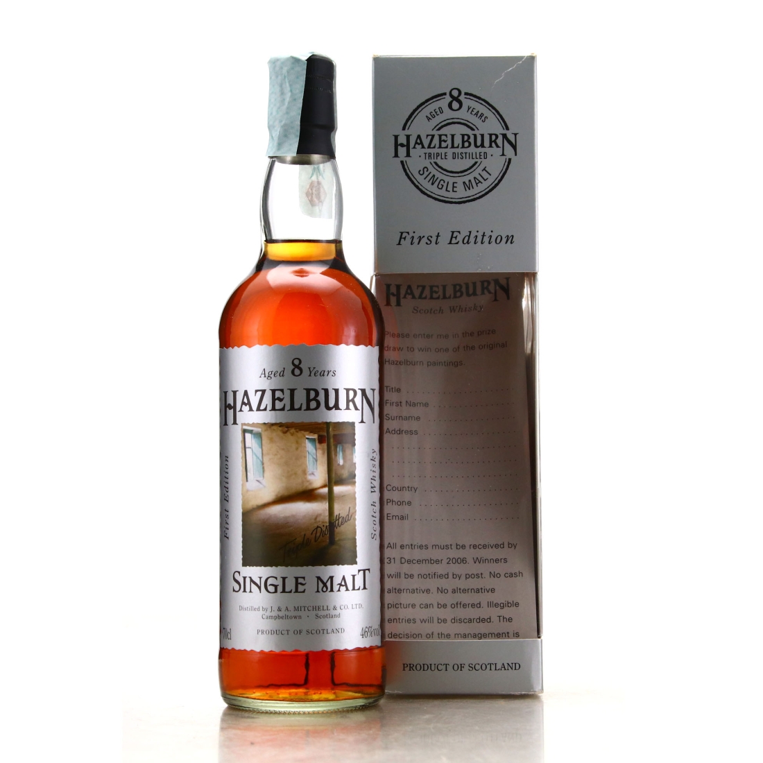 Hazelburn 8 Year Old First Edition 'The Maltings'