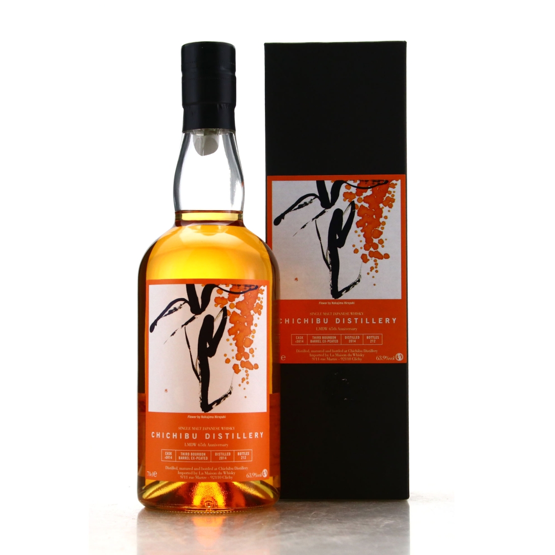 Chichibu 2014 Single ex-Peated Bourbon Cask #3814 / LMDW 65th Anniversary