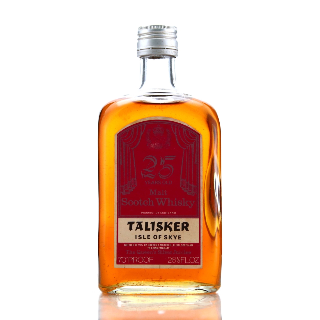 Talisker 25 Year Old Gordon and MacPhail Queen's Silver Jubilee 1977