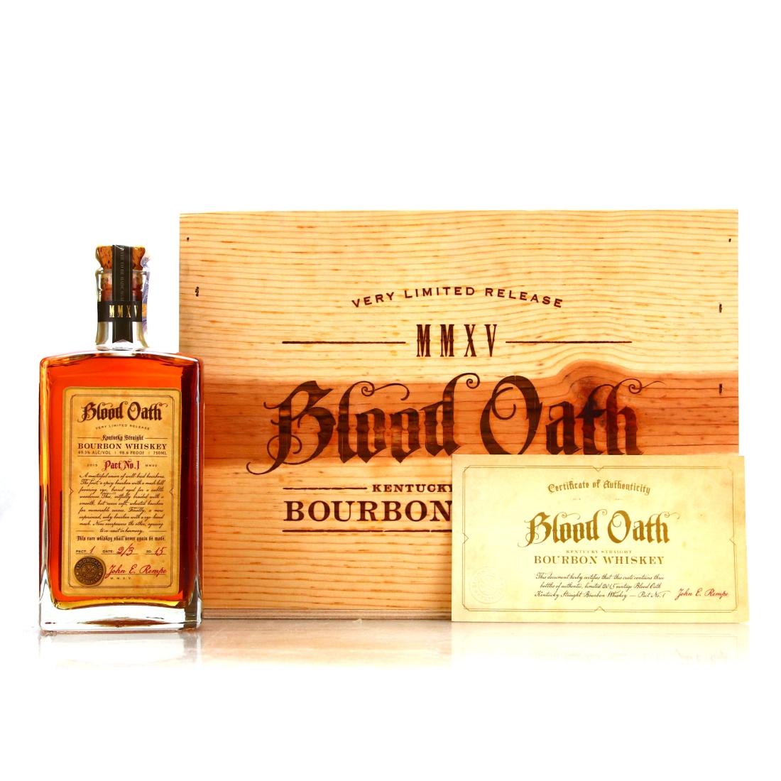 Blood Oath Kentucky Straight Bourbon 2015 / Pact No.1