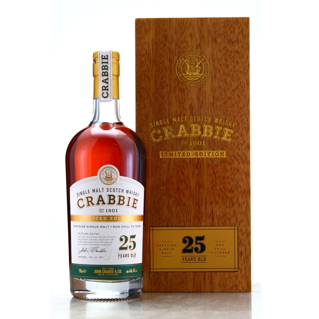 Crabbie 25 Year Old Speyside Single Malt