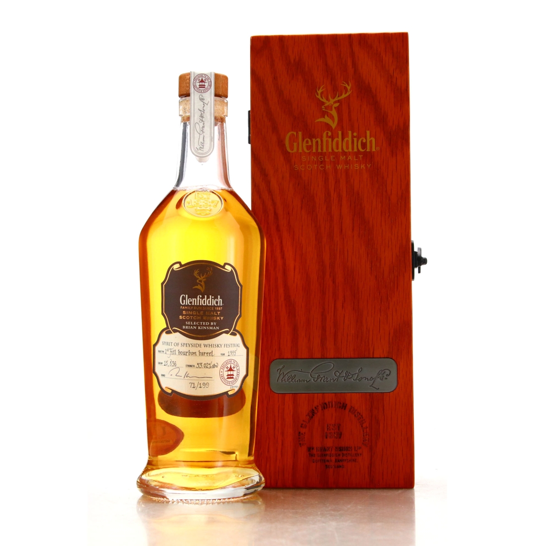 Glenfiddich 1995 1st Fill Bourbon Barrel / Spirit of Speyside 2018