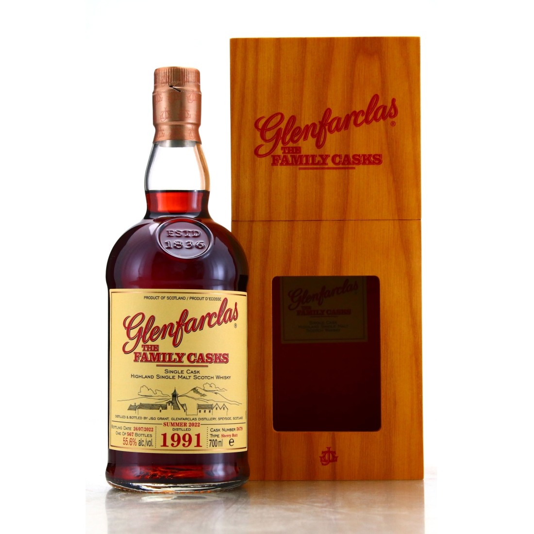 Glenfarclas 1991 Family Cask #5679 / Summer 2022