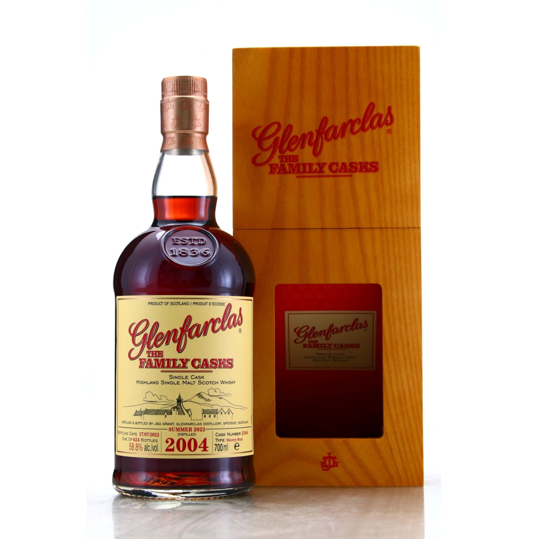Glenfarclas 2004 Family Cask #2384 / Summer 2022