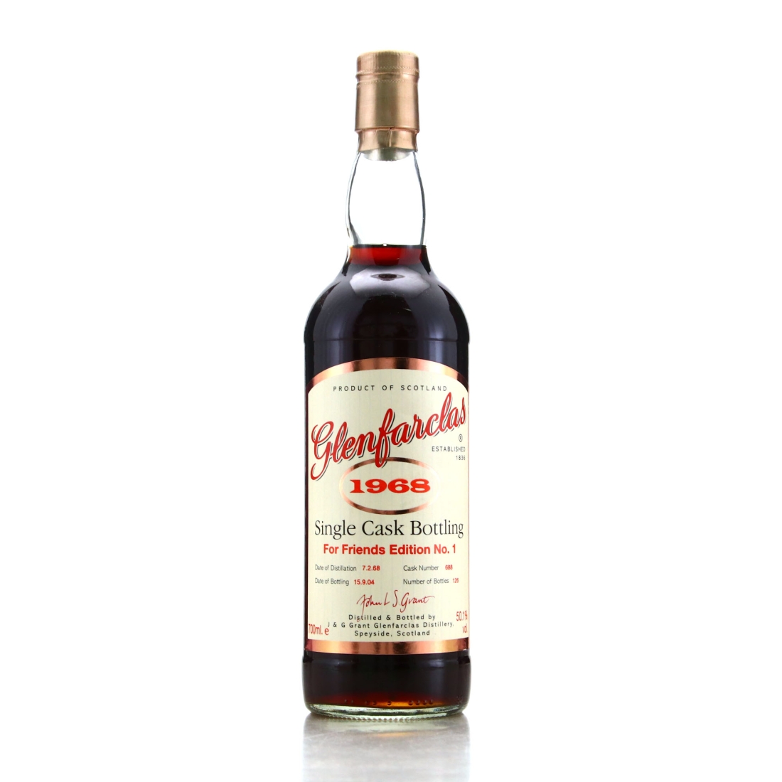 Glenfarclas 1968 Single Cask #688 / For Friends Edition No.1