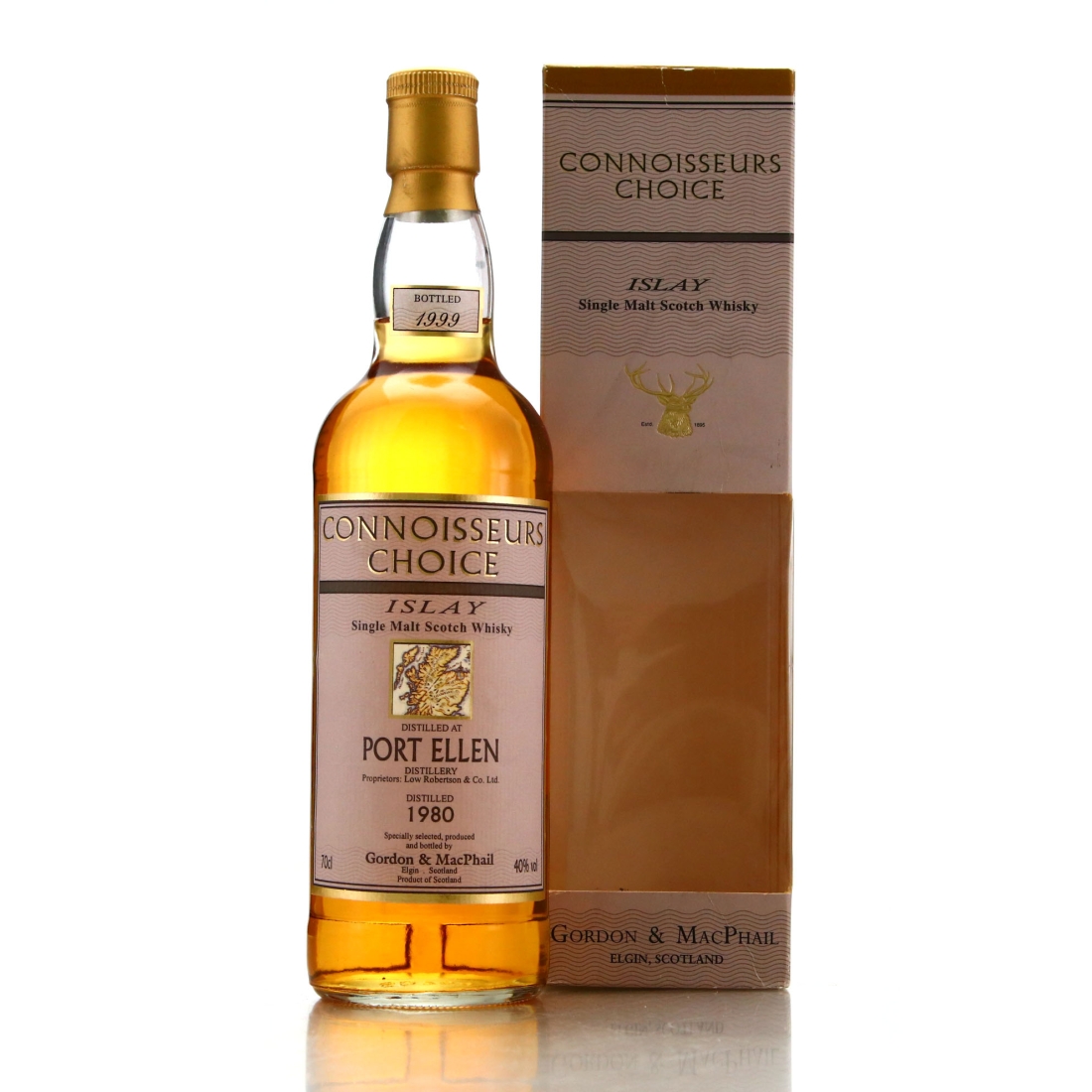 Port Ellen 1980 Gordon and MacPhail bottled 1999
