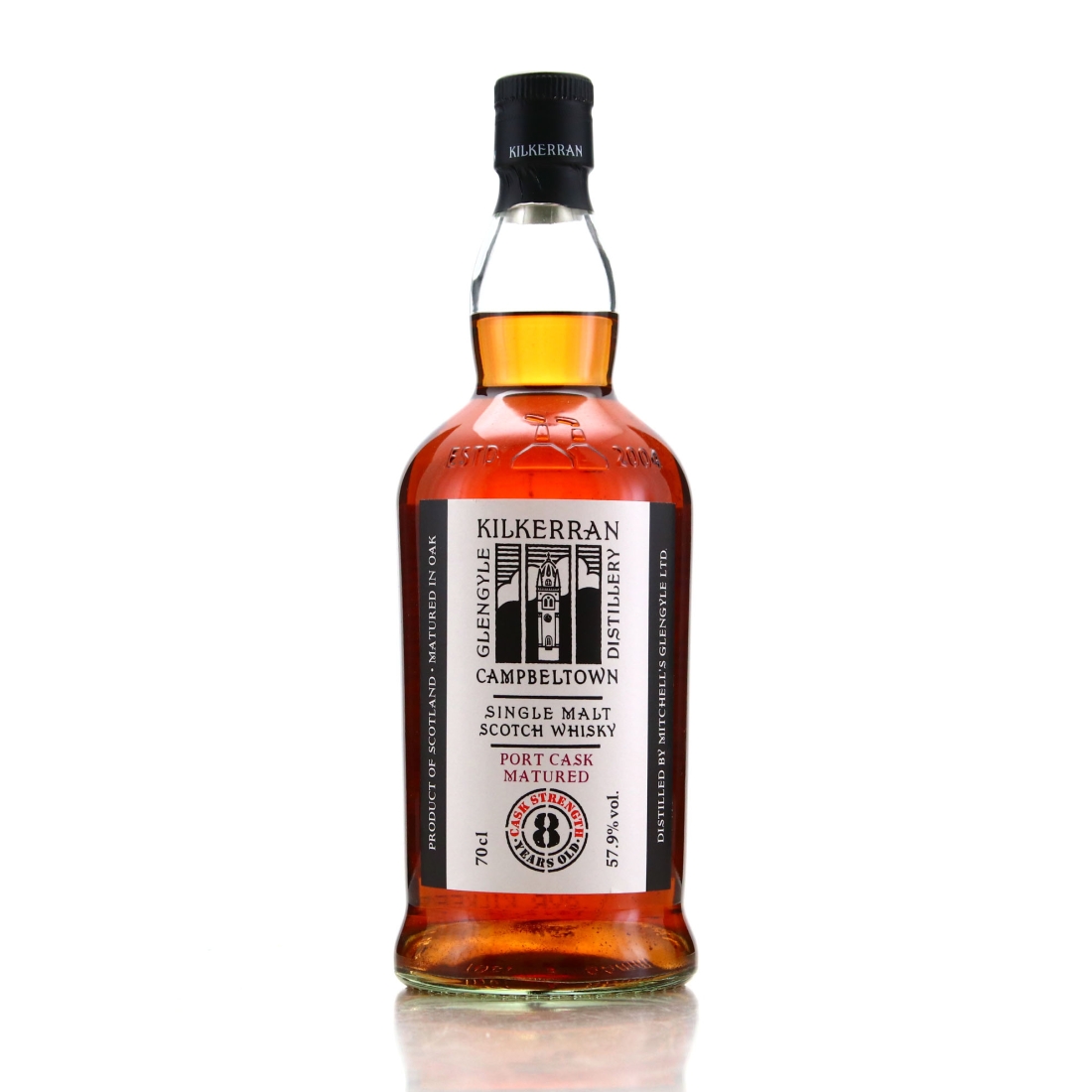 Kilkerran 8 Year Cask Strength Port Cask Matured 2022