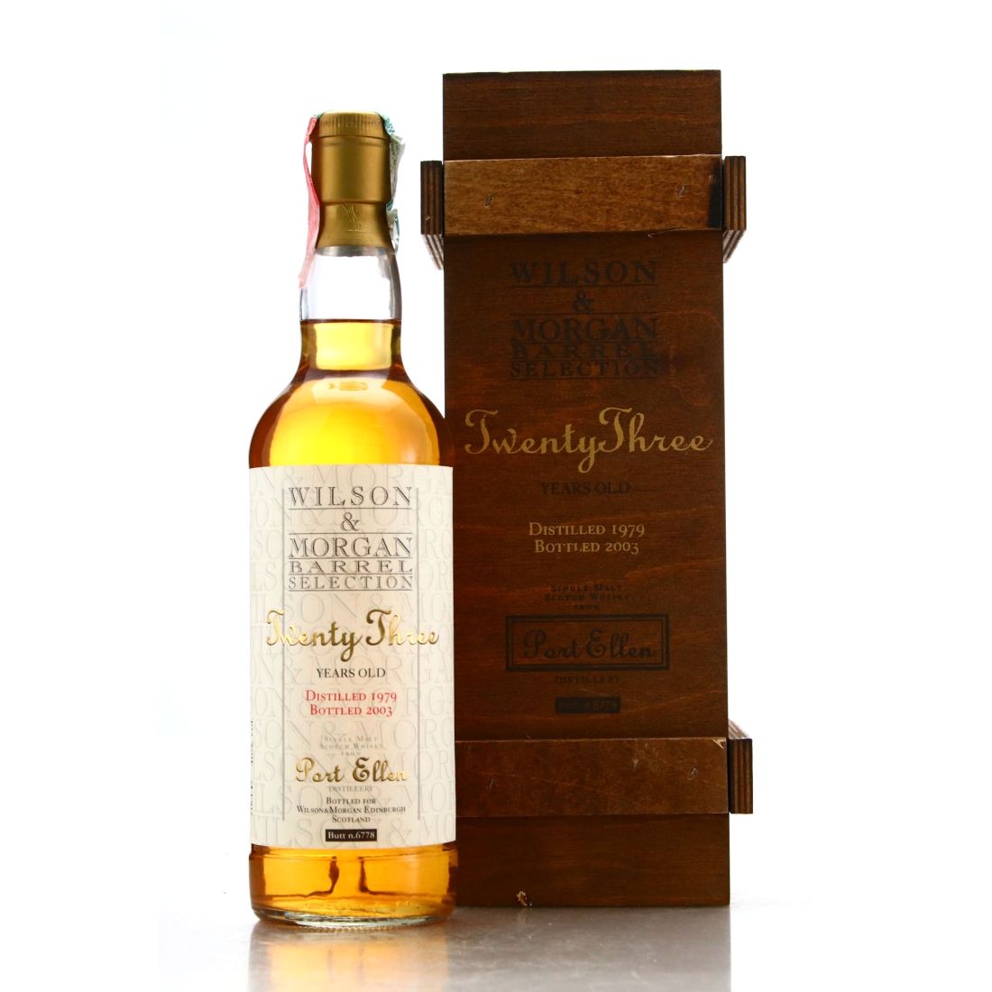 Port Ellen 1979 Wilson and Morgan 23 Year Old