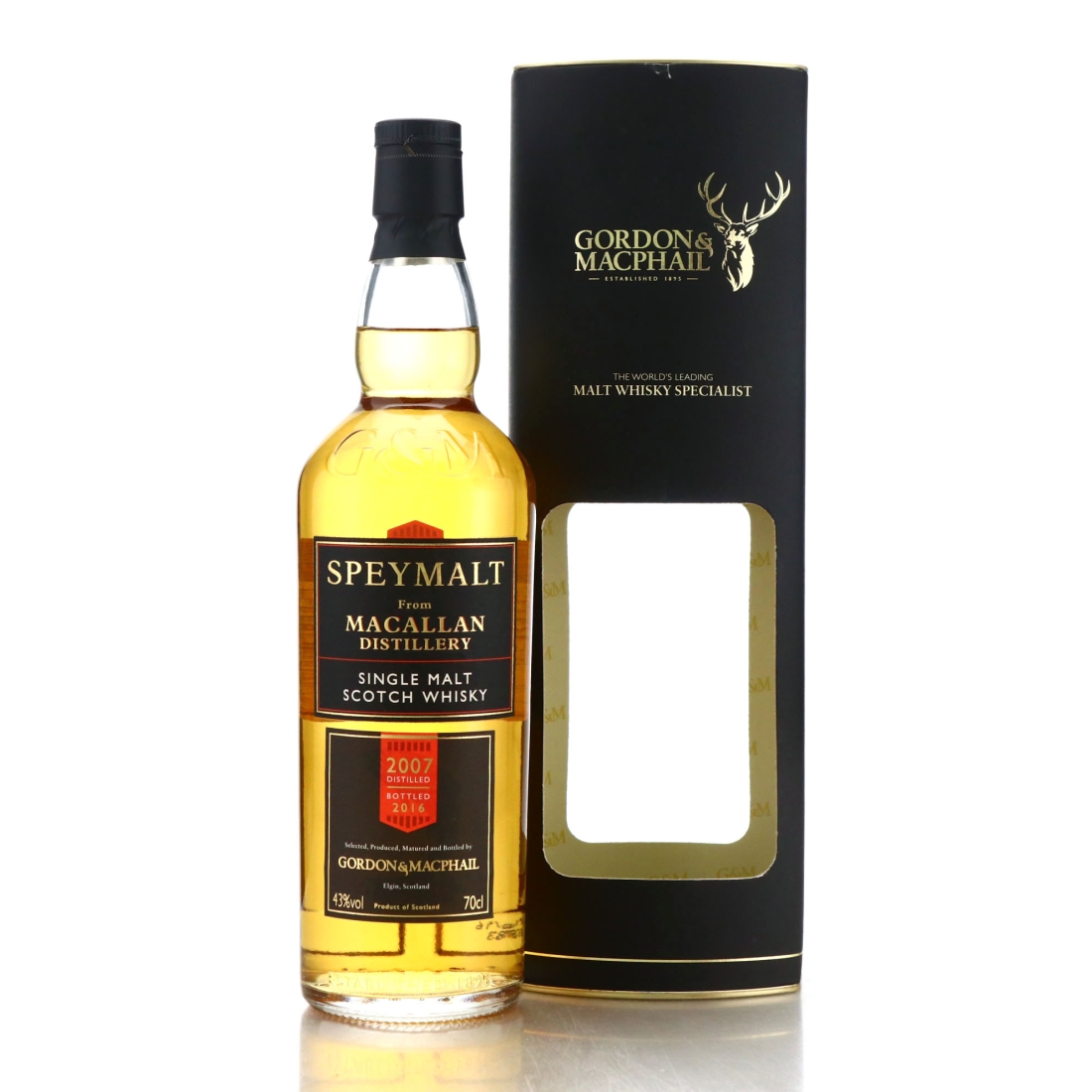 Macallan 2007 Gordon and MacPhail Speymalt