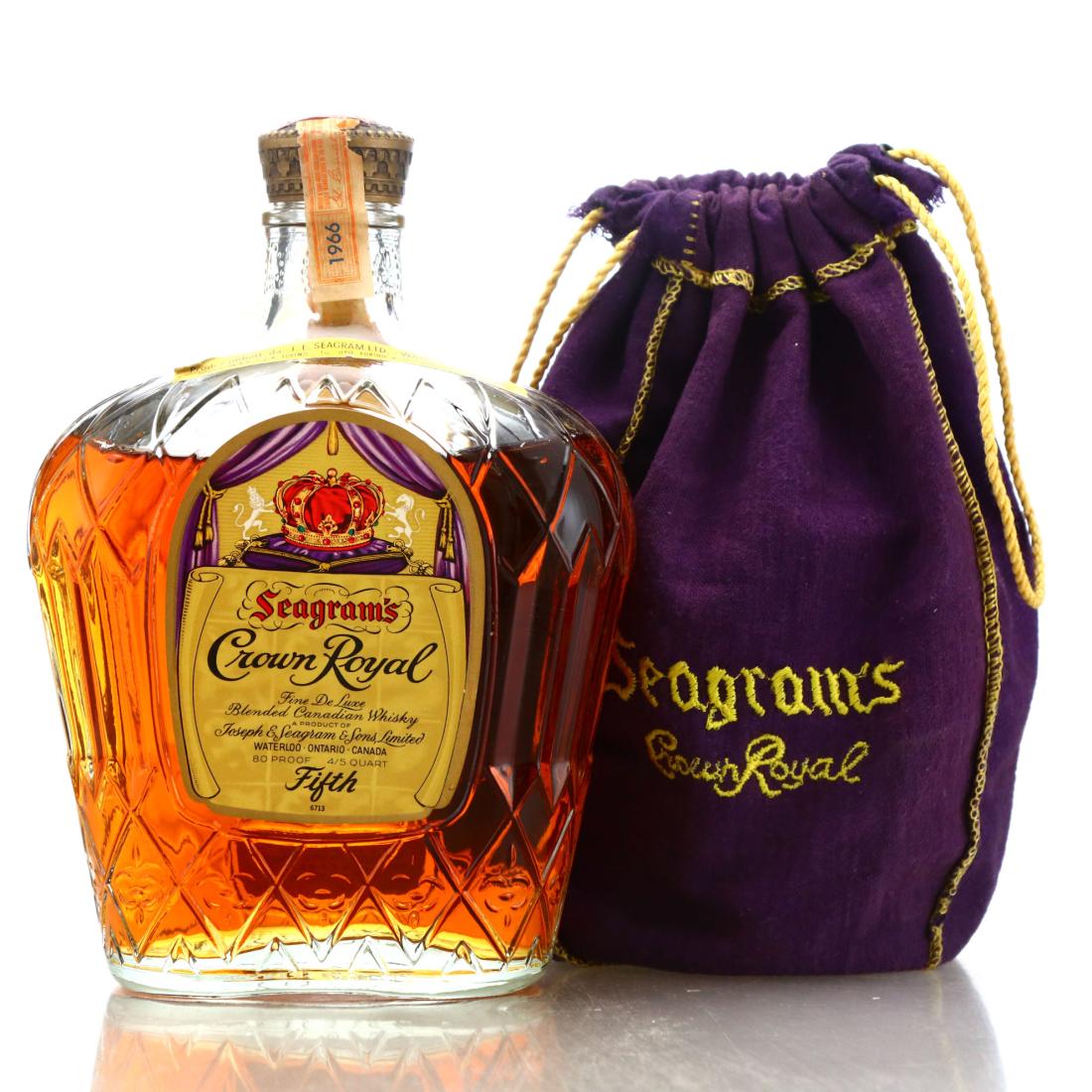 Seagram's Crown Royal 1966 Canadian Whisky Whisky | Whisky Auctioneer