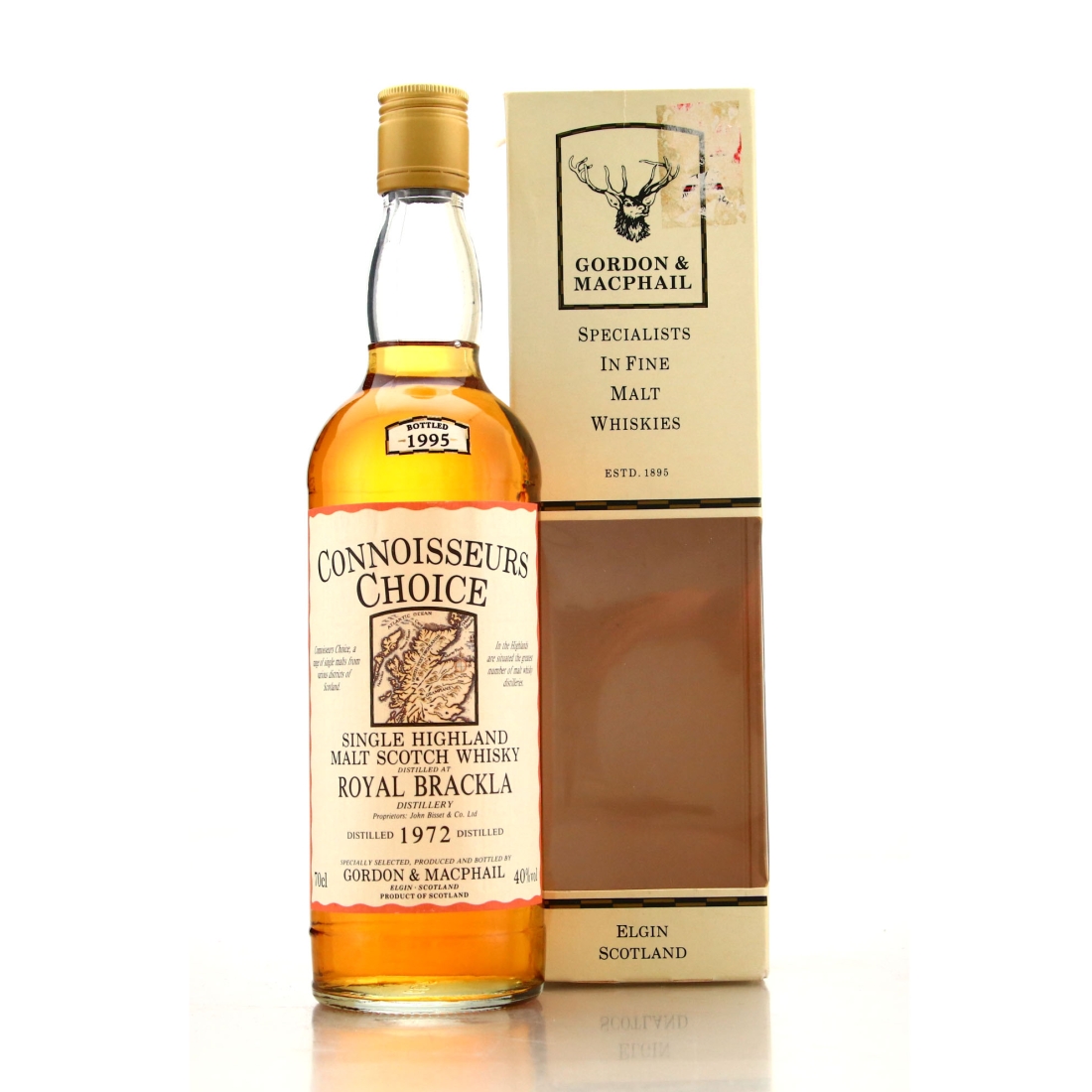 Royal Brackla 1972 Gordon and MacPhail bottled 1995