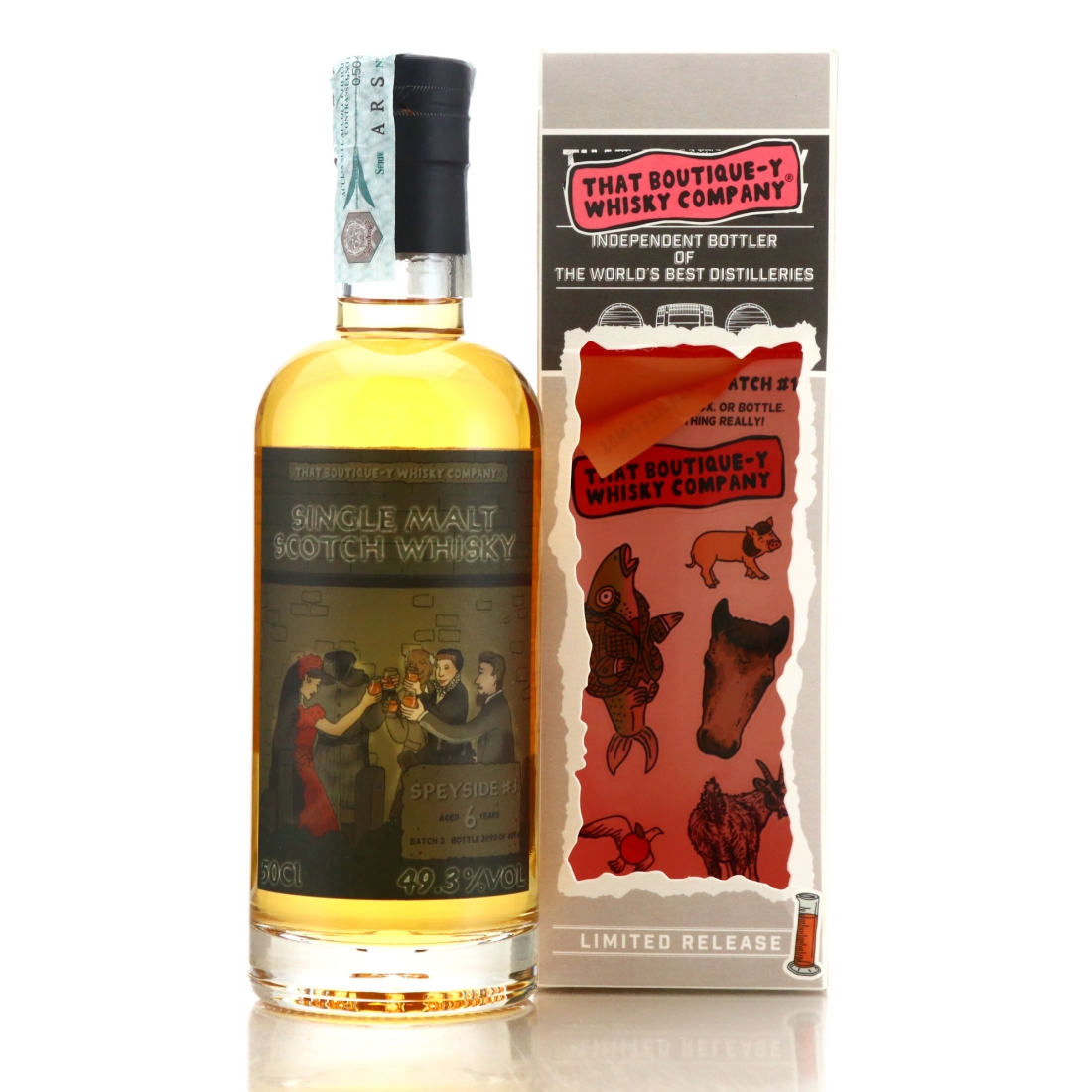 Speyside Single Malt No.3 6 Year Old That Boutique-y Whisky Company Batch #2