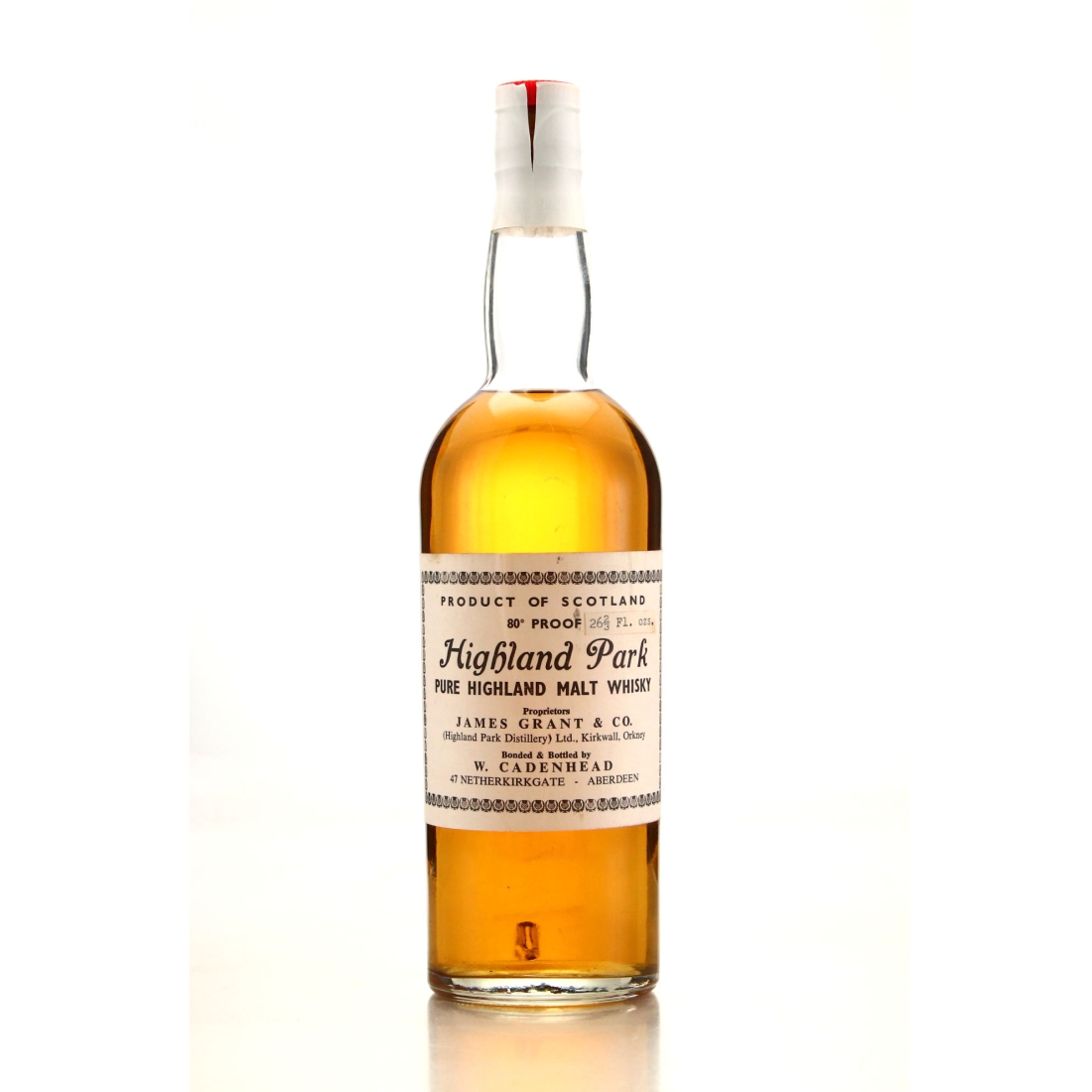 Highland Park Cadenhead's Pure Highland Malt 1960s
