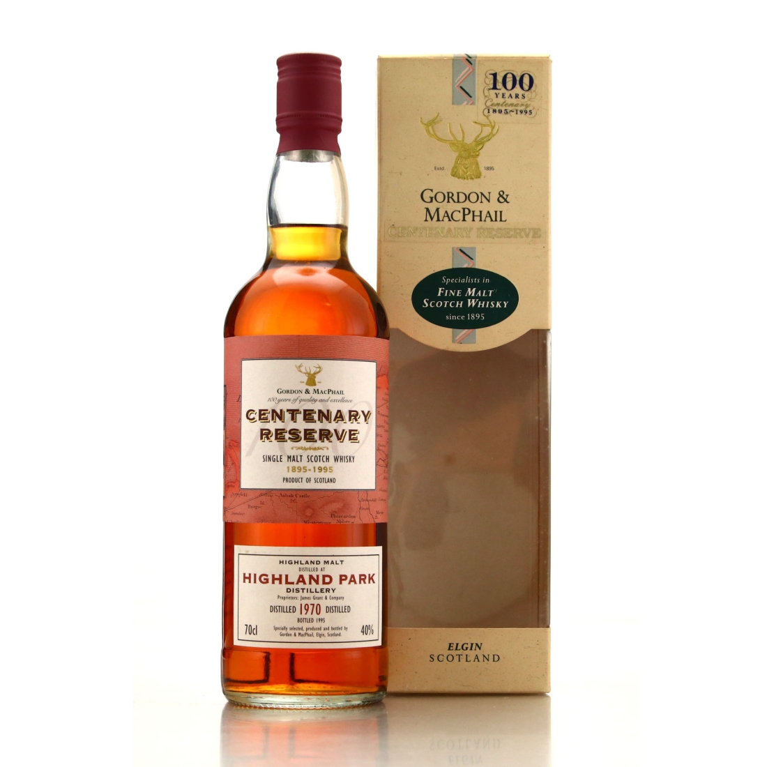Highland Park 1970 Gordon and MacPhail Centenary Reserve