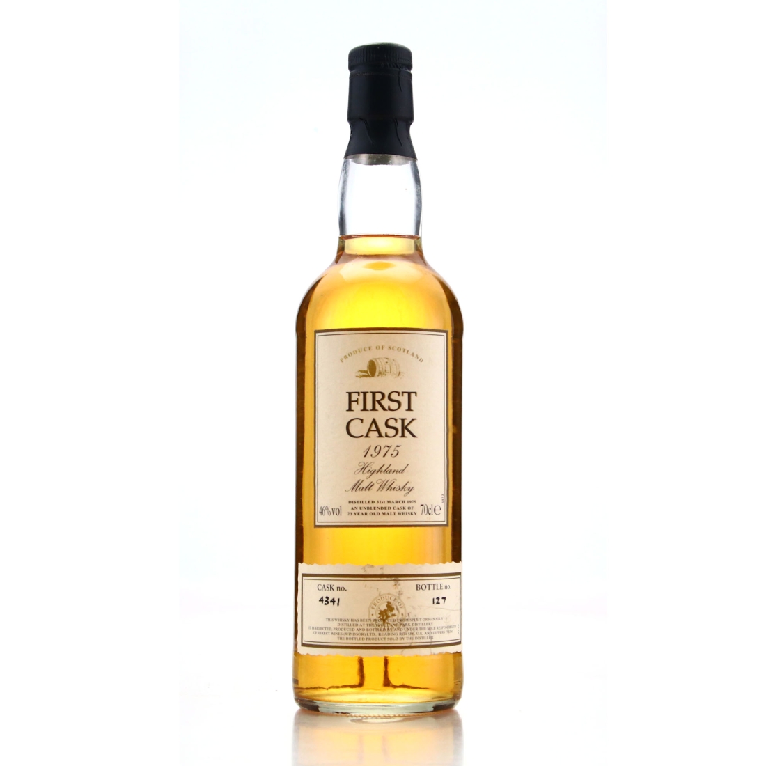 Highland Park 1975 First Cask 23 Year Old