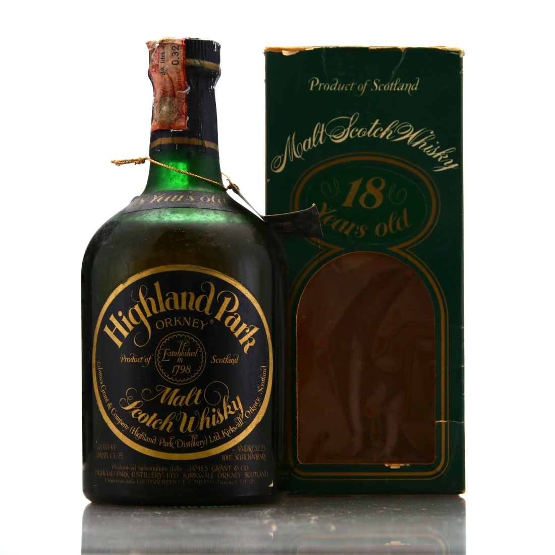 Highland Park 1958 18 Year Old / Ferraretto Import