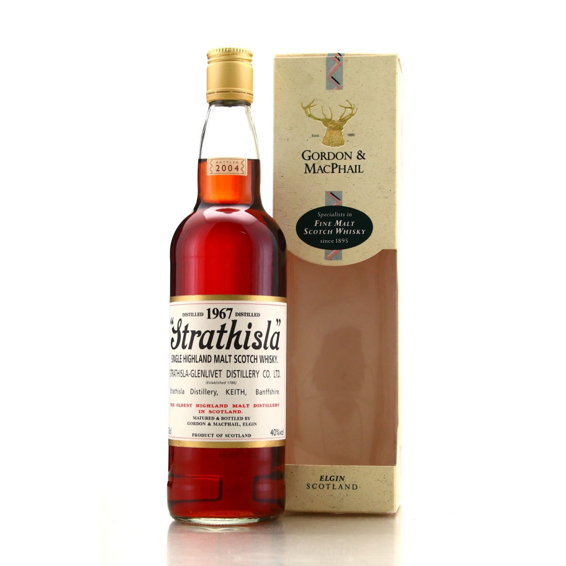 Strathisla 1967 Gordon and MacPhail