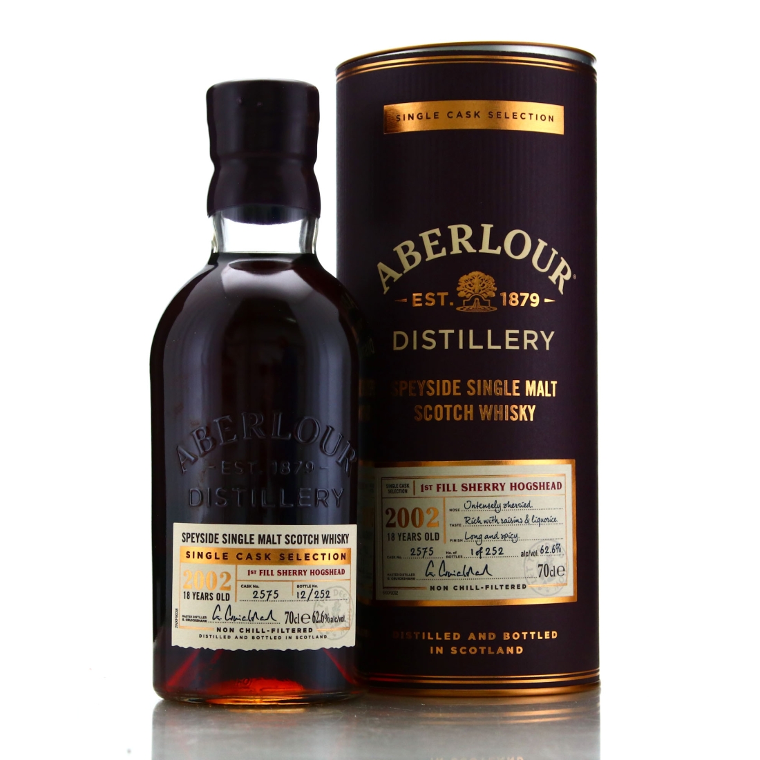Aberlour 2002 Single Sherry Cask 18 Year Old #2575