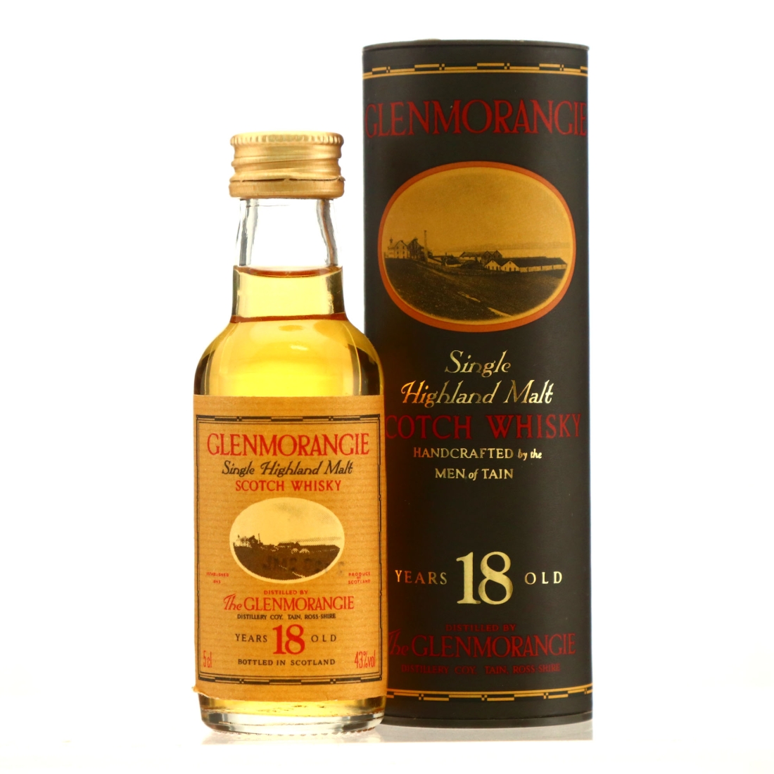 Glenmorangie 18 Year Old  Miniature 1980s