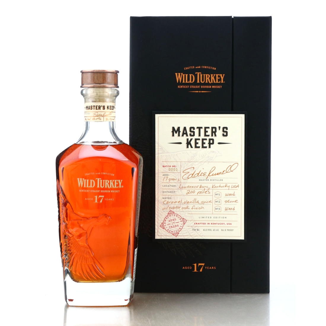 Wild Turkey 17 Year Old Master's Keep Batch #1