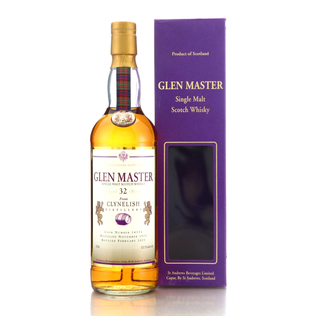 Clynelish 1972 Glen Master 32 Year Old