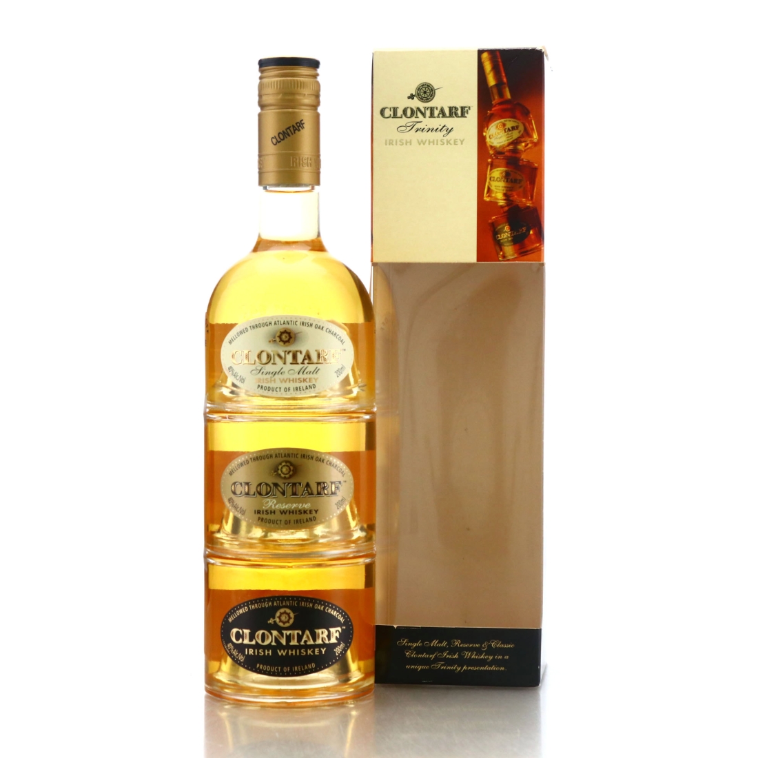 Clontarf Trinity Irish Whisky 3 x 20cl