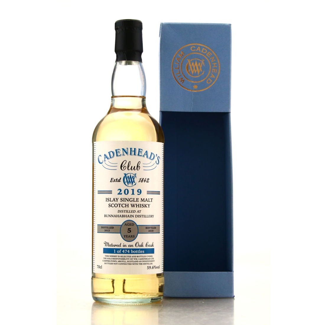 Bunnahabhain 2013 Cadenhead's Club 5 Year Old