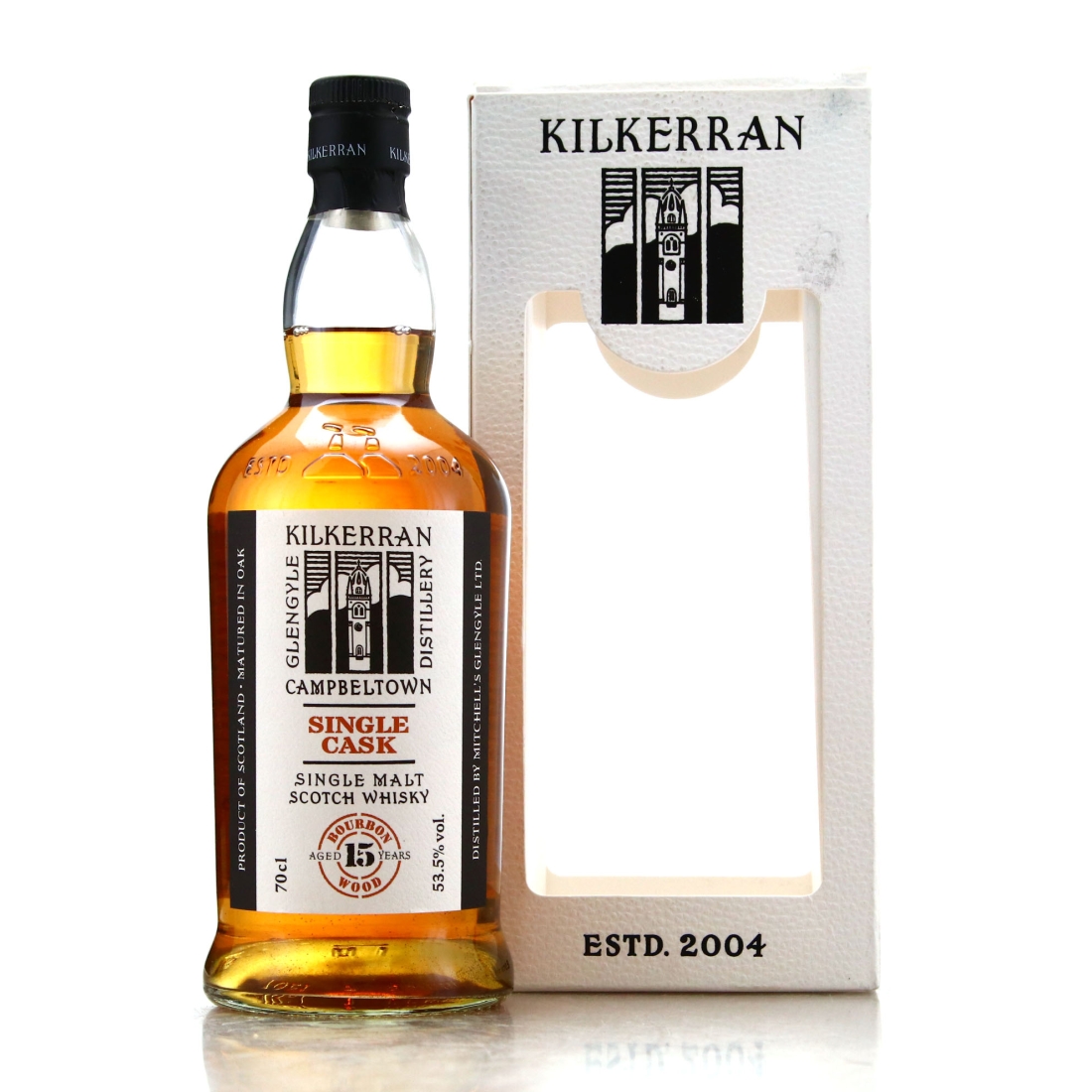 Kilkerran 2004 Single Bourbon Cask 15 Year Old / 15th Anniversary - Canada