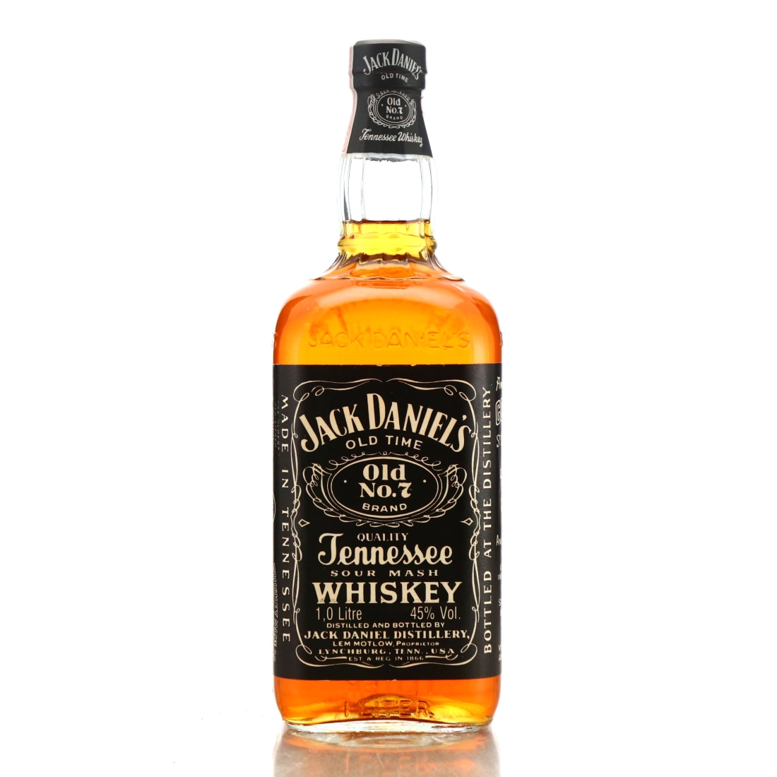 Jack Daniel's Old No.7 90 Proof 1 Litre 1988 / Duty Free