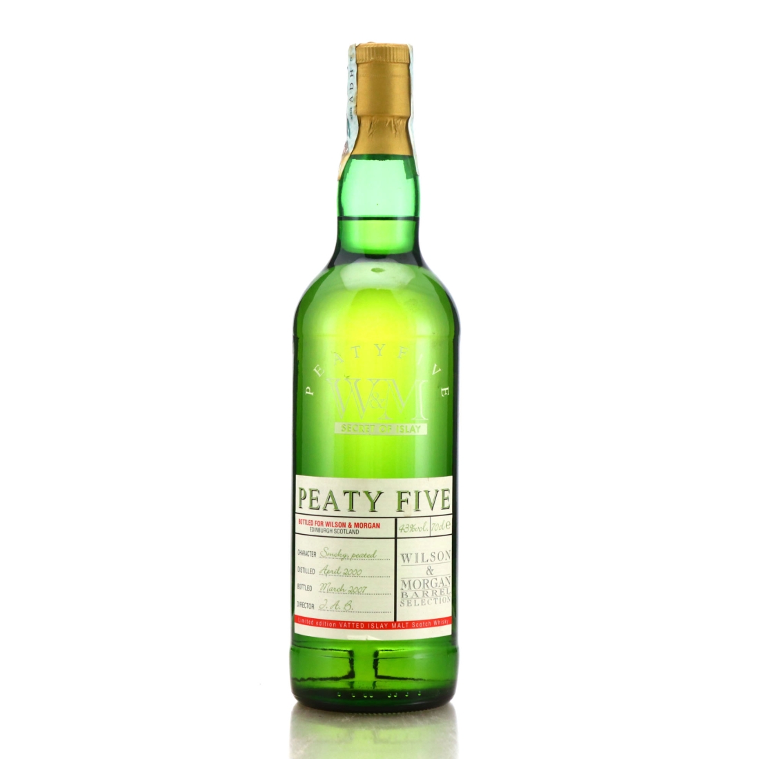 Peaty Five 2000 Wilson and Morgan Secret of Islay