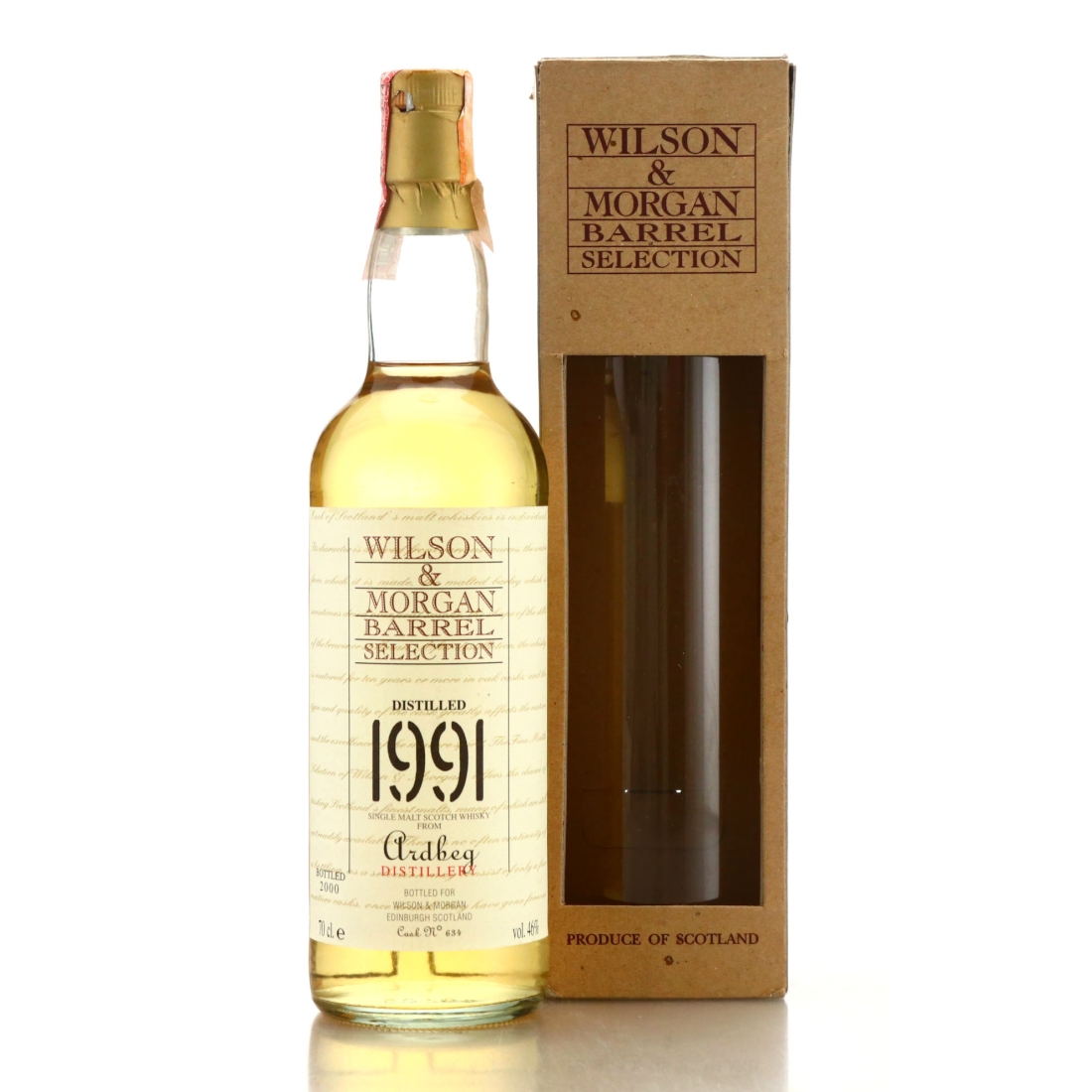 Ardbeg 1991 Wilson and Morgan