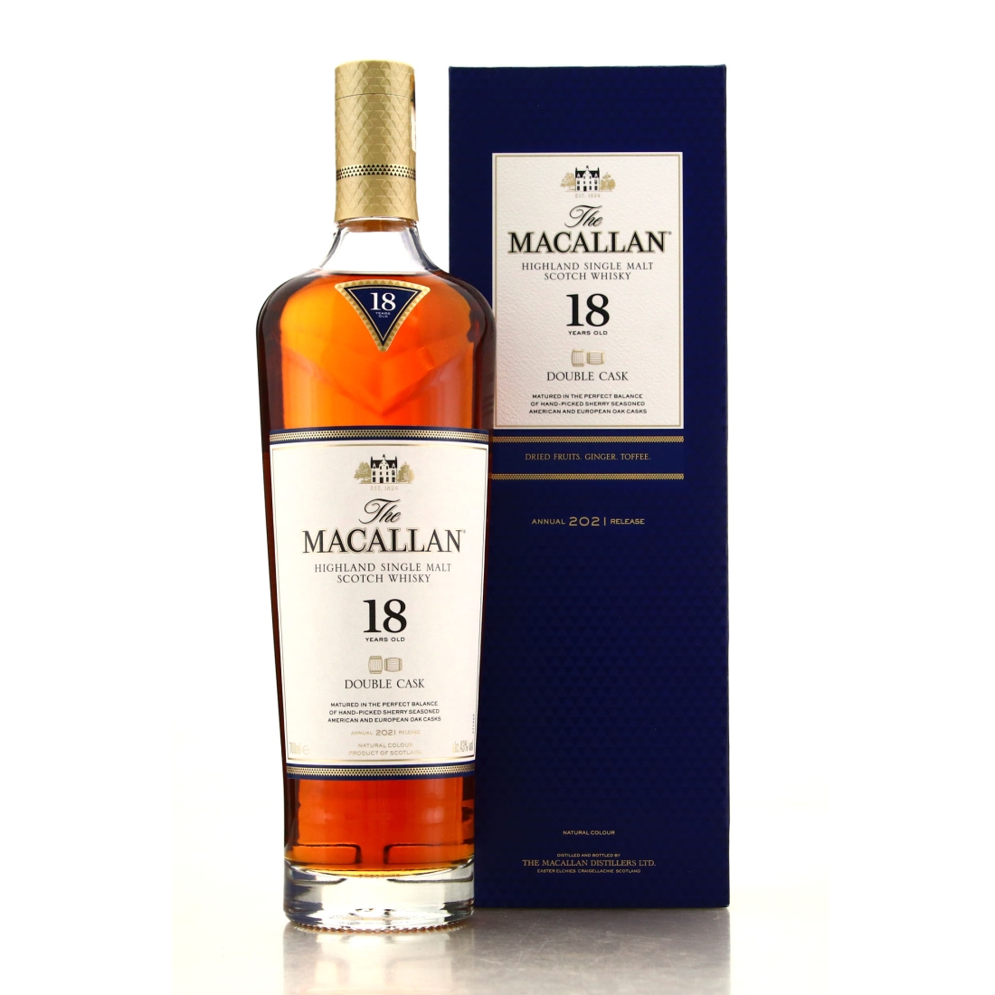 Macallan 18 Year Old Double Cask 2021 Release