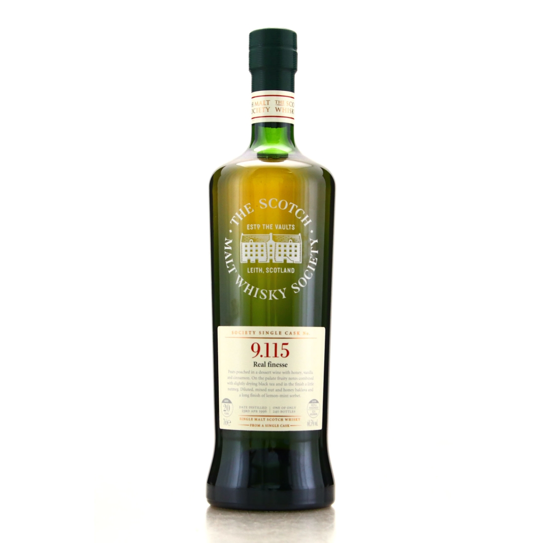 Glen Grant 1996 SMWS 20 Year Old 9.115