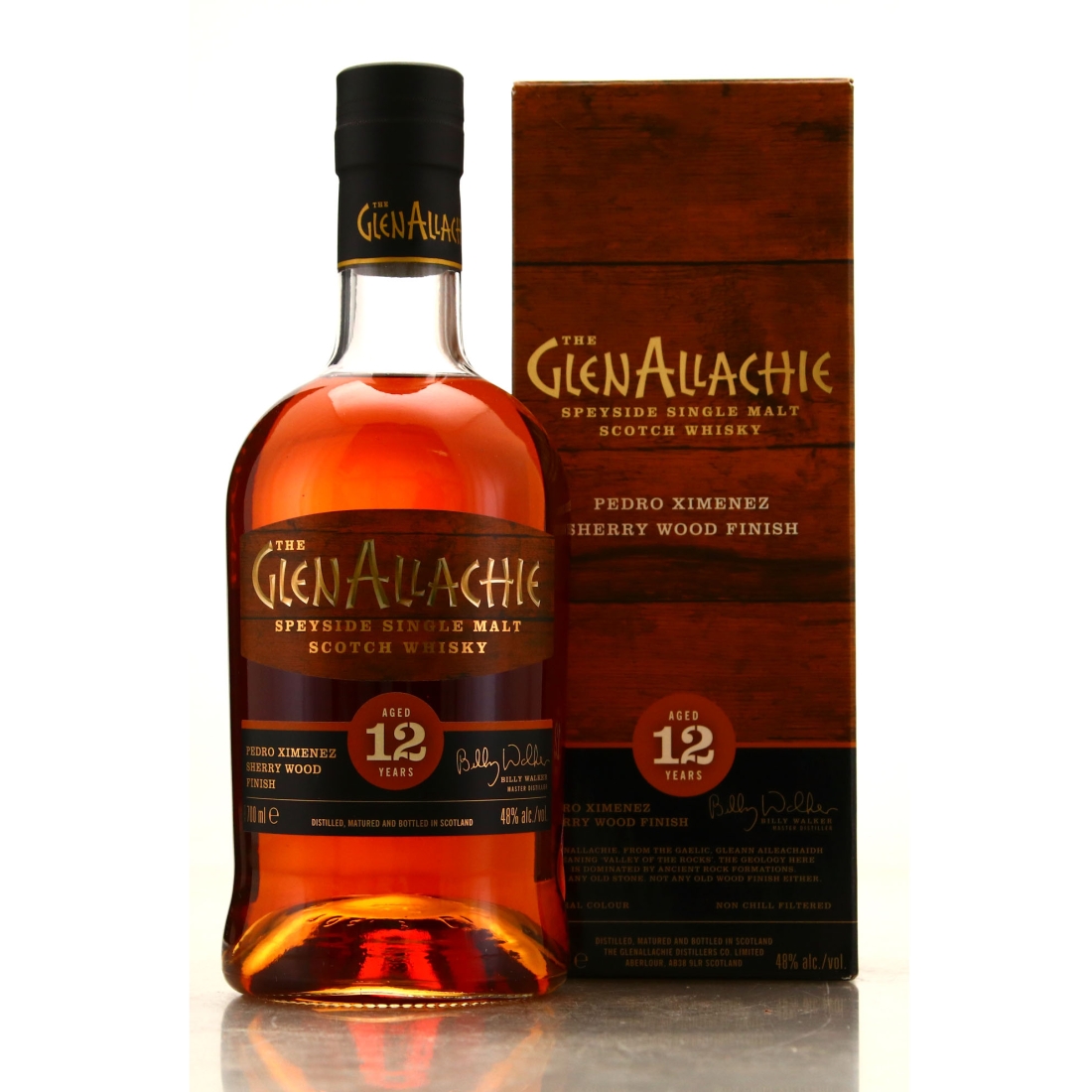 Glenallachie 12 Year Old Pedro Ximenez Sherry Wood Finish