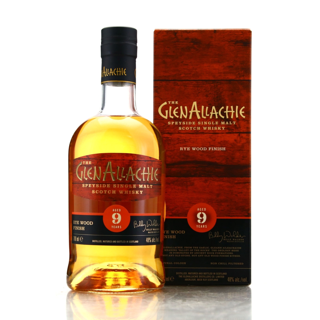Glenallachie 9 Year Old Rye Wood Finish