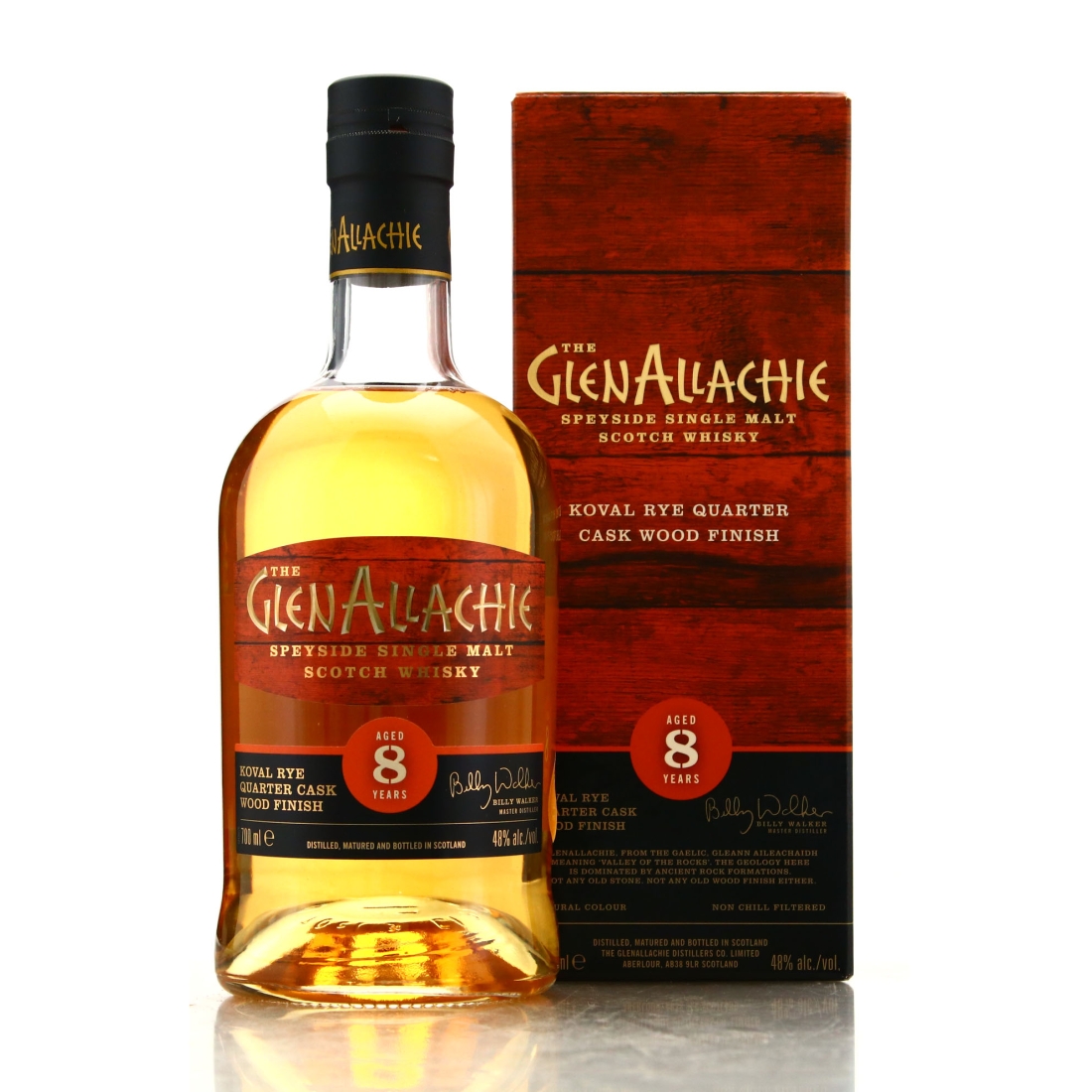 Glenallachie 8 Year Old Koval Rye Quarter Cask Finish