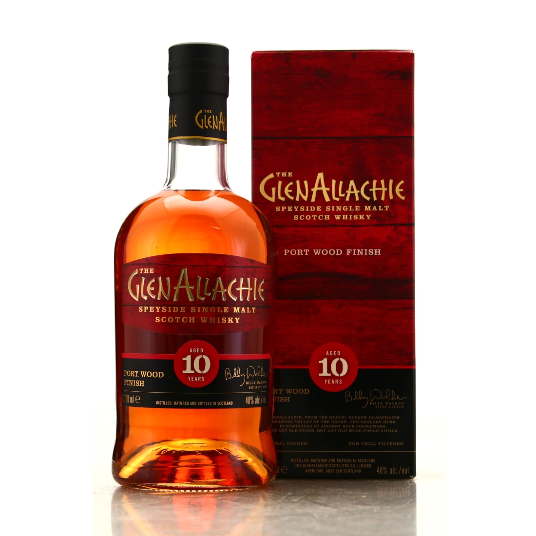 Glenallachie 10 Year Old Port Wood Finish