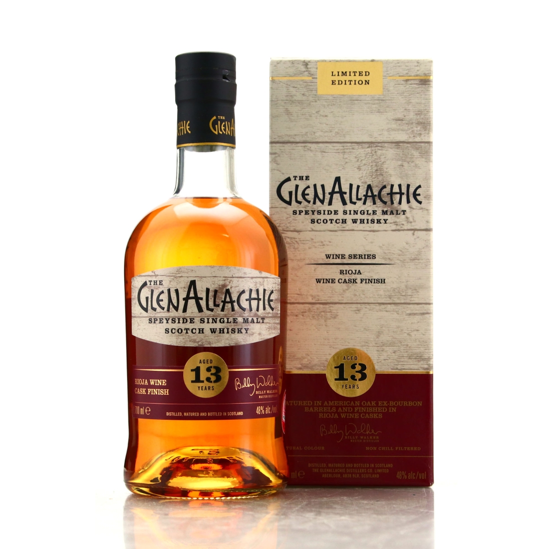 Glenallachie 13 Year Old Rioja Wine Cask Finish