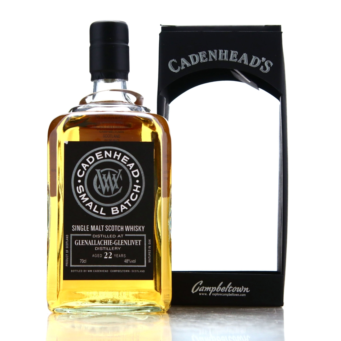 Glenallachie 1992 Cadenhead's 22 Year Old Small Batch