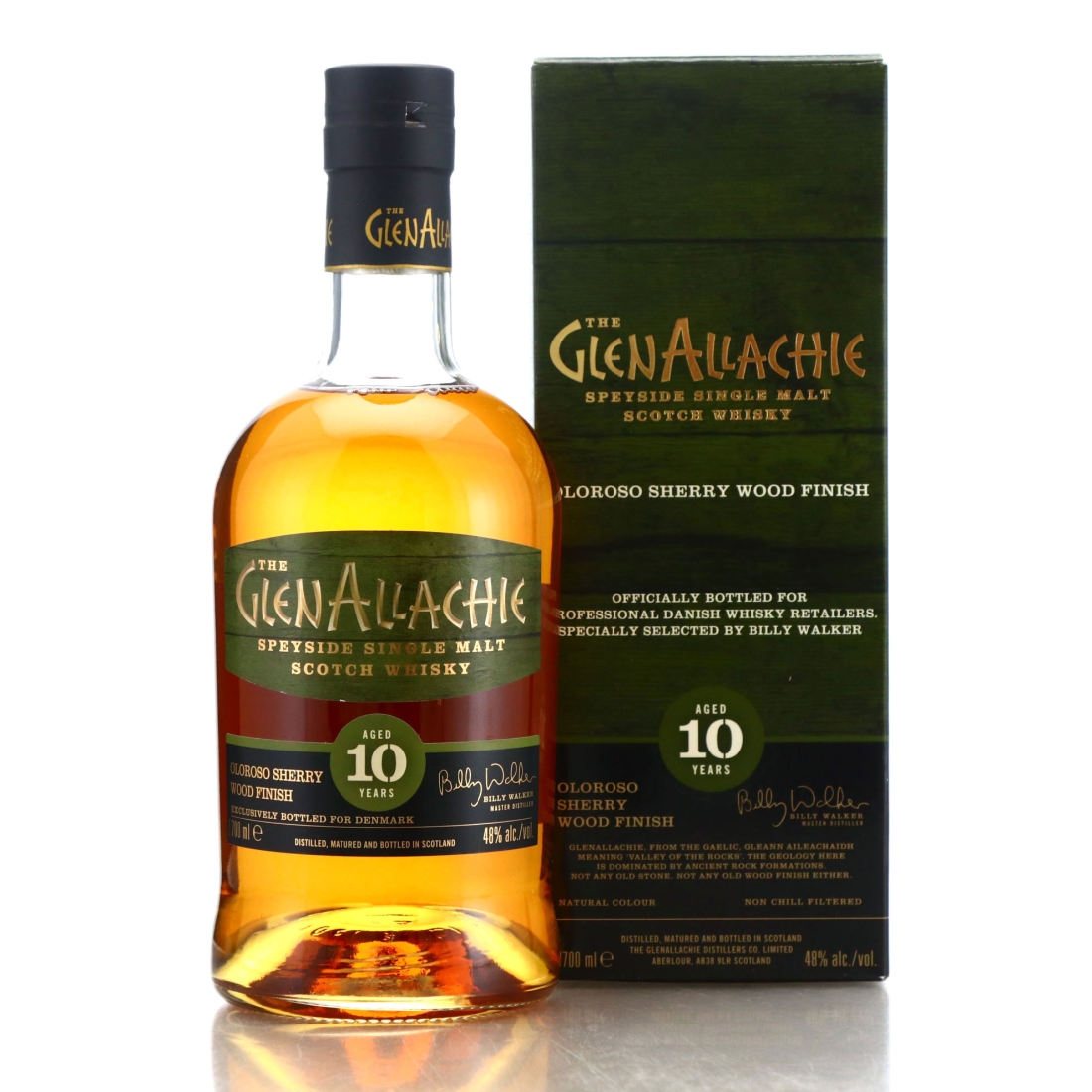 Glenallachie 10 Year Old Oloroso Sherry Wood Finish / Denmark