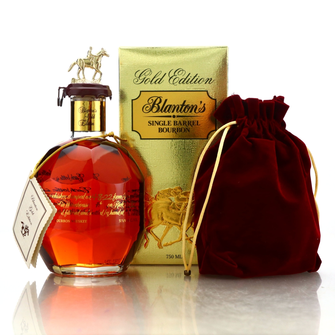 Blanton's Single Barrel Gold Edition dumped 2022 Gold Takara