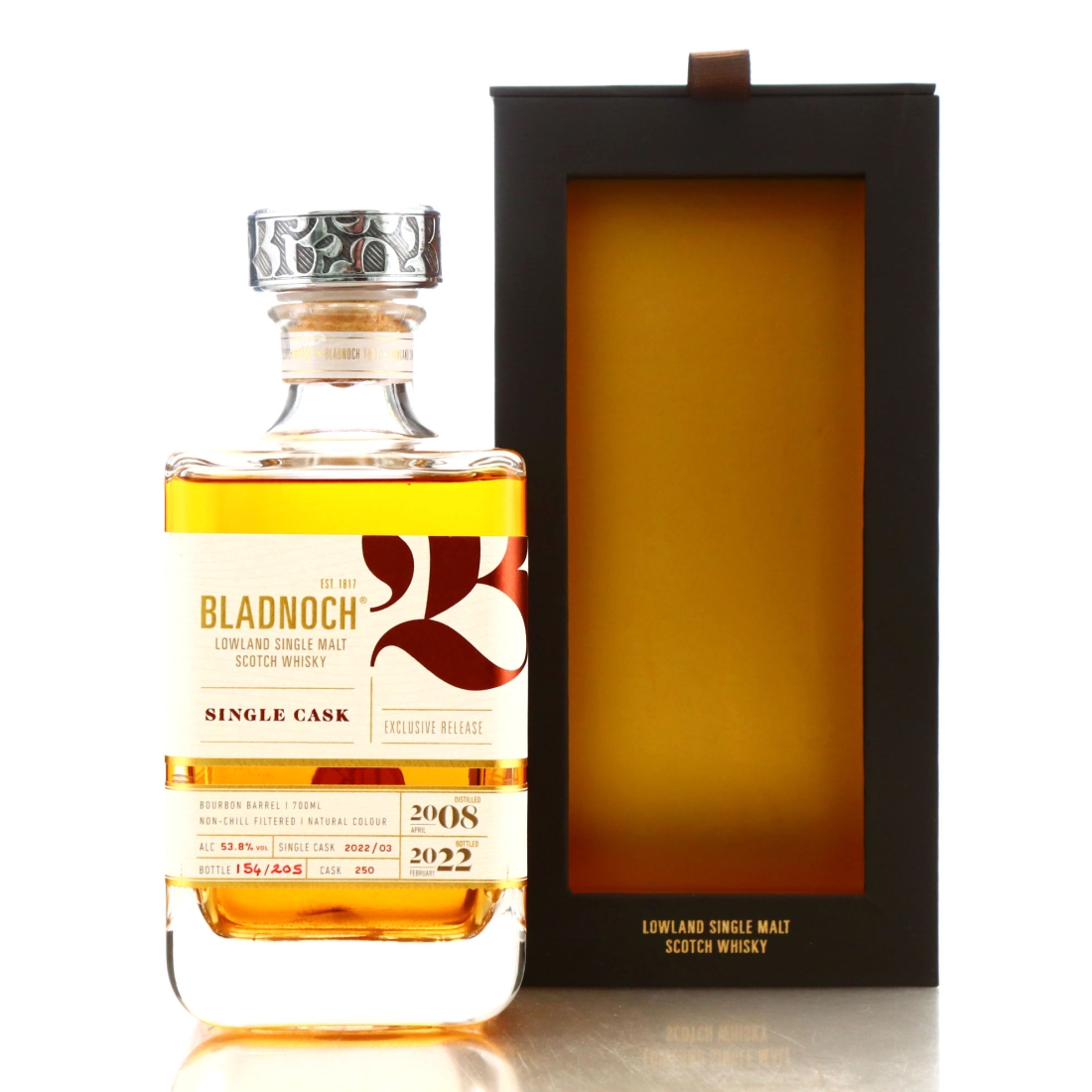Bladnoch 2008 Single Bourbon Cask #250