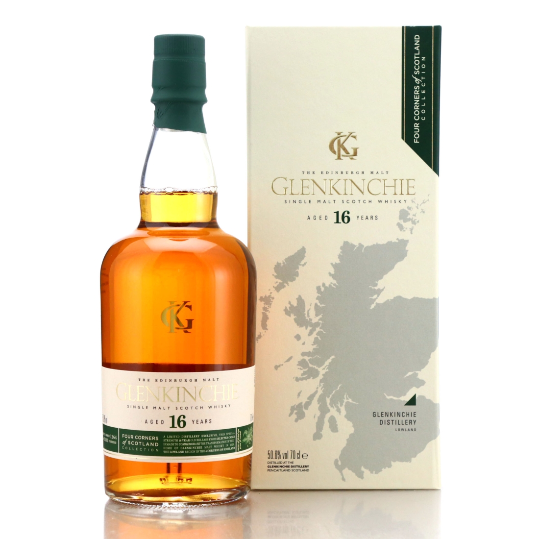 Glenkinchie 16 Year Old Four Corners of Scotland