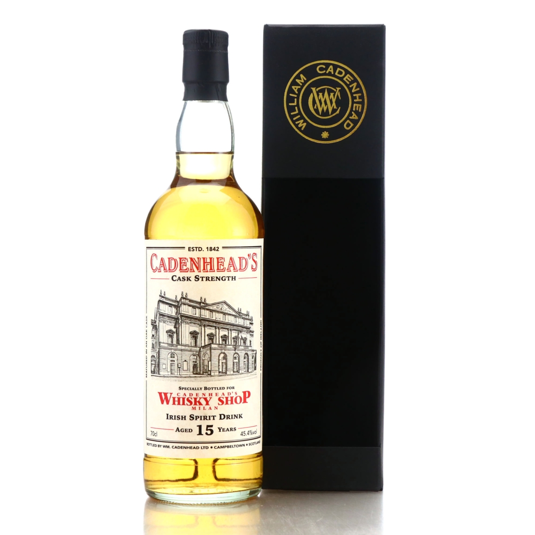 Irish Spirit Drink 2006 Cadenhead's 15 Year Old / Milan Shop