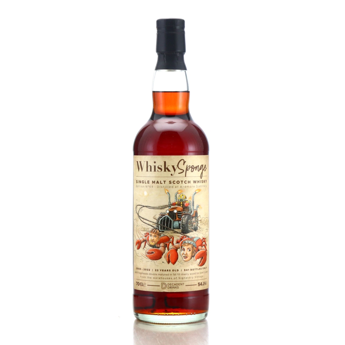 Ardmore 2000 Whisky Sponge 22 Year Old Edition No.69