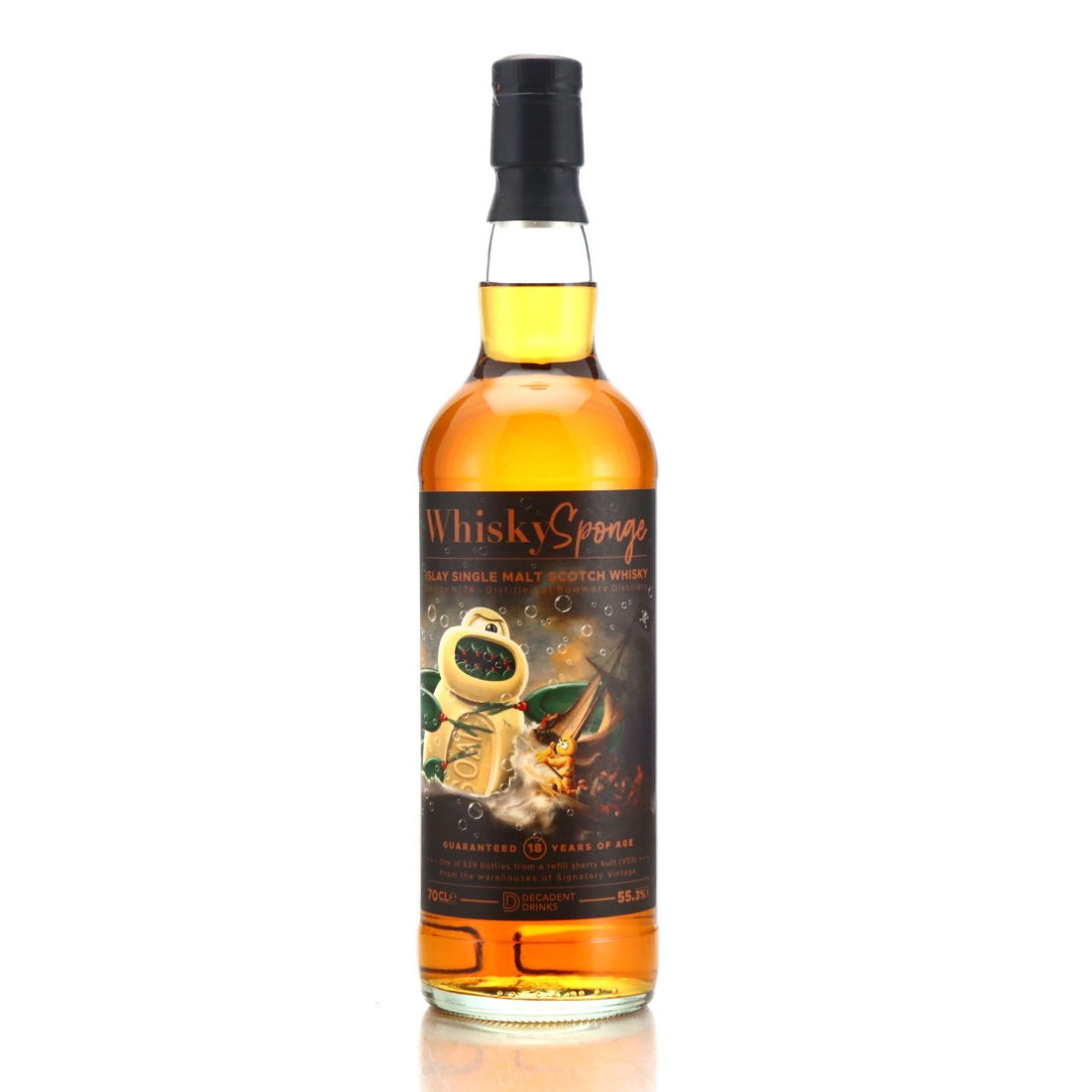 Bowmore 18 Whisky Sponge Edition No.74