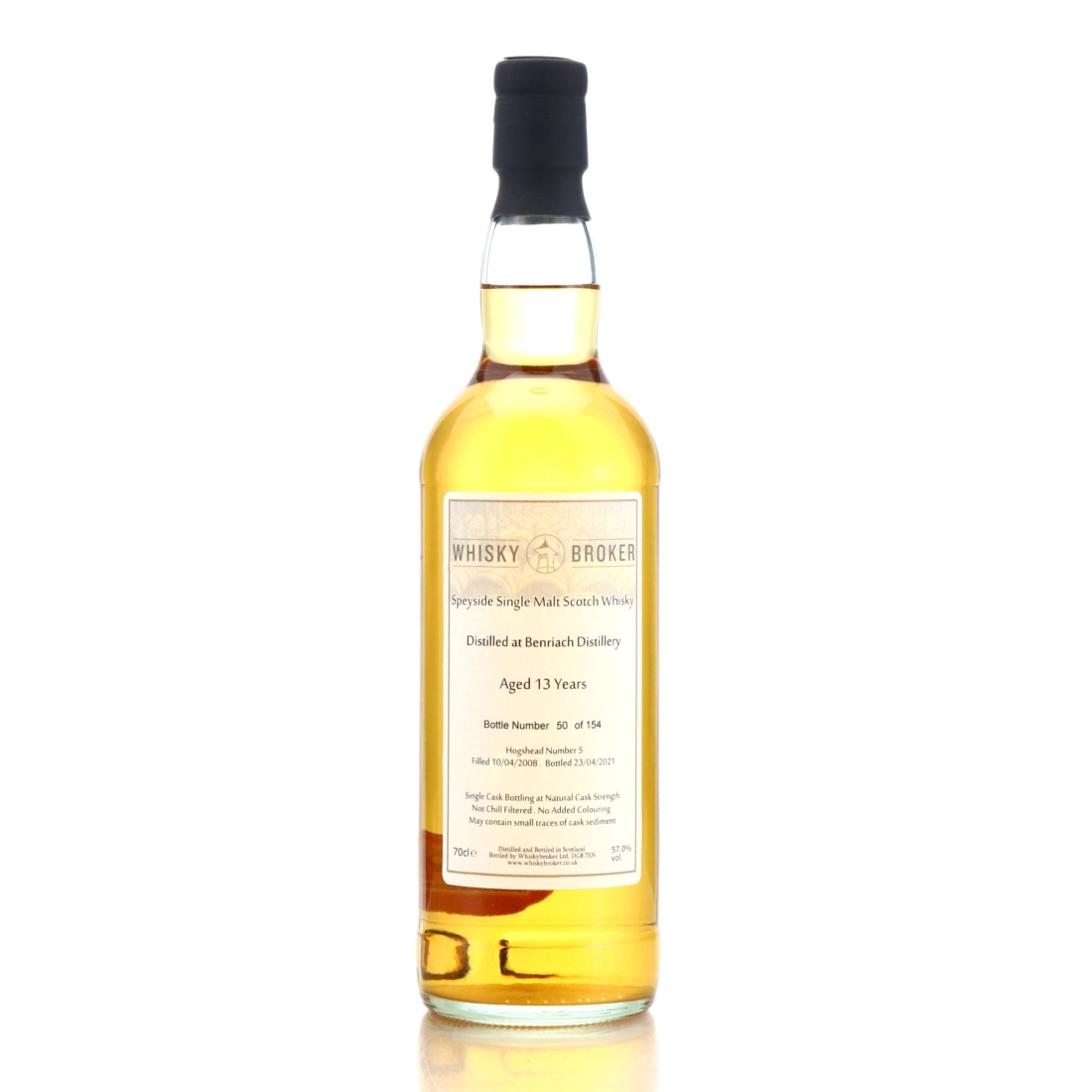 Benriach 2008 Whisky Broker 13 Year Old