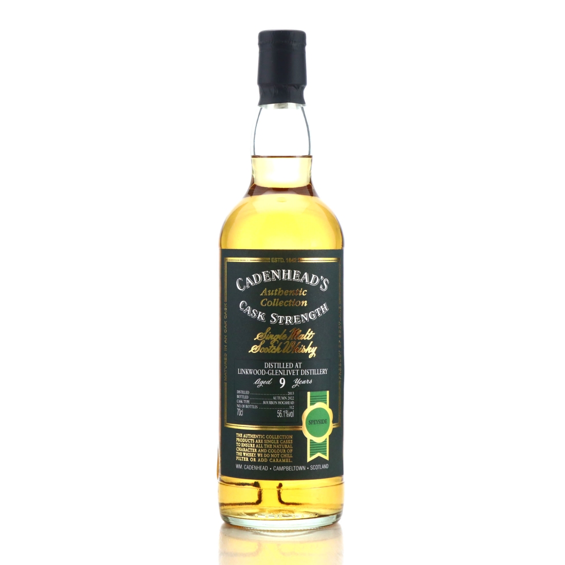 Linkwood 2013 Cadenhead's 9 Year Old
